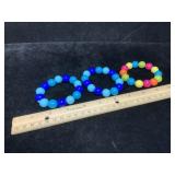 Chunky Plastic Bead Bracelets