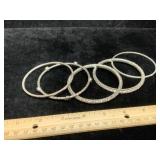 Silver Color Bangles