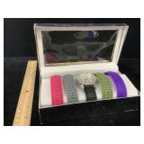 Ladies Sport Watch Interchangeable Bands