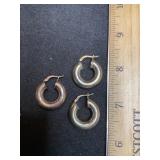 18k Electroplate Earrings