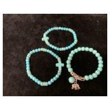Turquoise ? Bracelets Elephant Charm