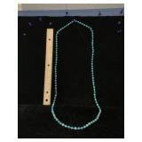 Turquoise ? Beaded Necklace