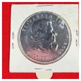 2010 Vancouver Winter Olympics 1oz Silver Round