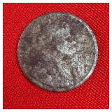 1943 WW2 Wartime Lincoln Wheat Steel Penny