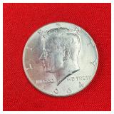 1964 Kennedy 90% Silver Half Dollar