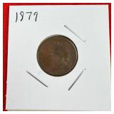 1879 Indian Head One Cent Penny