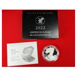 2022-W American Eagle 1 oz .999 Silver Round