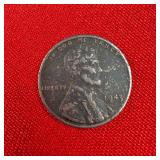 1943 WW2 Wartime Lincoln Wheat Steel Penny