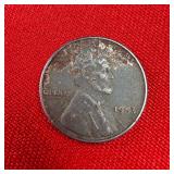 1943 WW2 Wartime Lincoln Wheat Steel Penny
