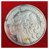 Brenda Starr 1 Troy Ounce .999 Fine Silver Round