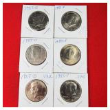 1983-D&P 1984-D&P 1985-D&P Kennedy Half Dollars