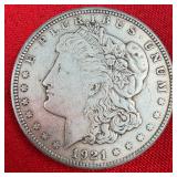 1921-S San Francisco Morgan Silver $1 Dollar
