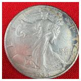 1934 Walking Liberty 90% Silver Half Dollar