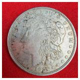 1921-D Delaware Morgan Silver $1 Dollar