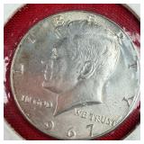 1967 Kennedy 40% Silver Half Dollar