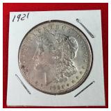 1921 Morgan Silver $1 Dollar