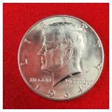 1964 Kennedy 90% Silver Half Dollar