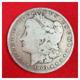 1901-O New Orleans Morgan Silver $1 Dollar