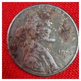 1943 WW2 Wartime Lincoln Wheat Steel Penny