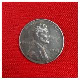 1943 WW2 Wartime Lincoln Wheat Steel Penny