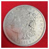 1921 Morgan Silver $1 Dollar