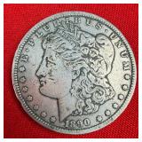 1890 Morgan 90% Silver $1 Dollar
