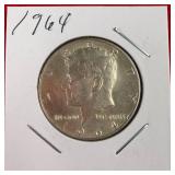 1964 Kennedy 90% Silver Half Dollar