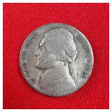 1943 Wartime 35% Silver Jefferson Nickel
