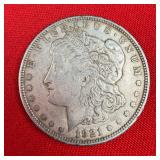 1921 Morgan Silver $1 Dollar