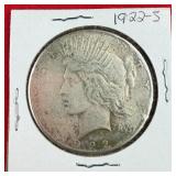 1922-S Peace 90% Silver $1 Dollar