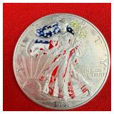 2001 American Eagle 1oz .999 Fine Silver Round