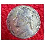1944 Wartime 35% Silver Jefferson Nickel