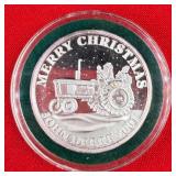 John Deere 1 Troy Oz .999 Fine Silver