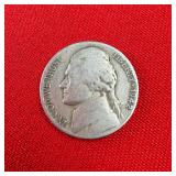 1942 Wartime 35% Silver Jefferson Nickel