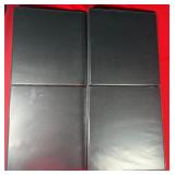 4 - 3-Ring Coin Collecting Binders