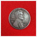 1943 WW2 Wartime Lincoln Wheat Steel Penny