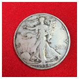 1934 Walking Liberty 90% Silver Half Dollar