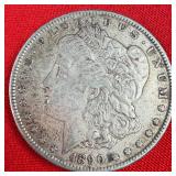 1890 Morgan Silver $1 Dollar