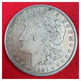 1921-D Delaware Morgan Silver $1 Dollar
