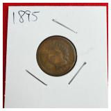 1895 Indian Head One Cent Penny