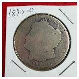 1890-O New Orleans Morgan Silver $1 Dollar
