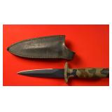 Valor 545 Fixed Blade Knife W/ Sheath
