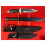 2 - Large Survival Style Knives