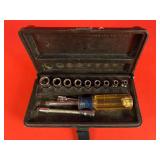 1/4ï¿½ Drive Craftsman Sockets W/ Bit Driver