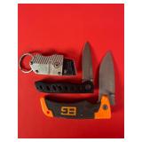 3 - Gerber Folding Pocket Knives
