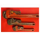8' 10' & 14' Pipe Wrench Rigid, Craftsman, Olympia