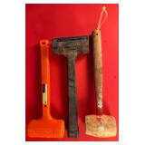 3 Dead Blow Hammers