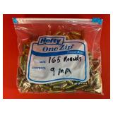 165 Rounds of 9MM Ammo