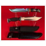 2 - Large Fantasy Style Bowie Knives