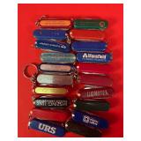 20 - Keychain Utility Pocket Knives